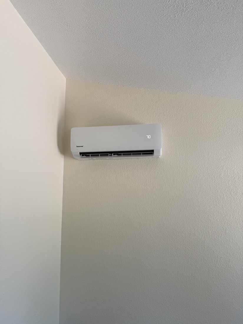 Mini-split indoor wall unit